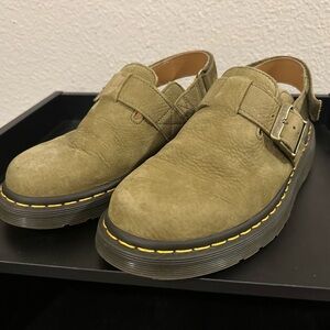 Dr. Martens Jorge II Mules, Green, women’s 8